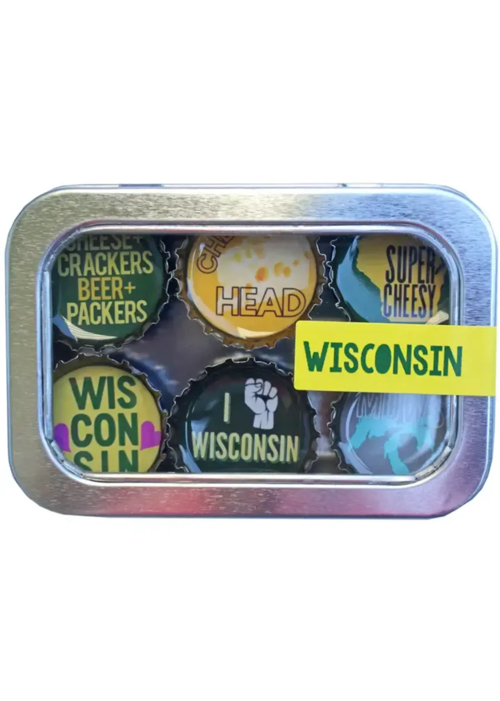 Tin of 6 Handmade Magnets-