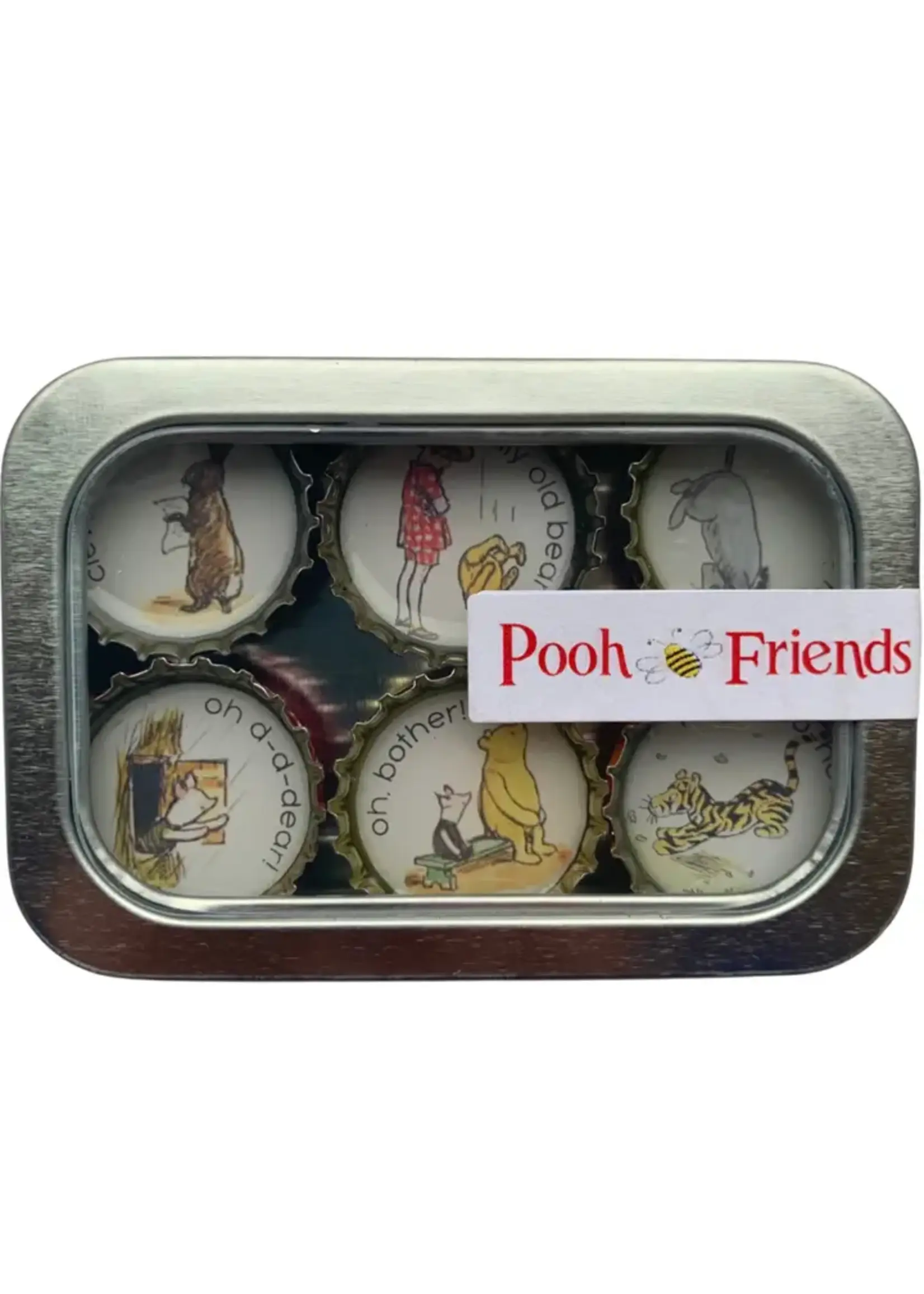 Tin of 6 Handmade Magnets-