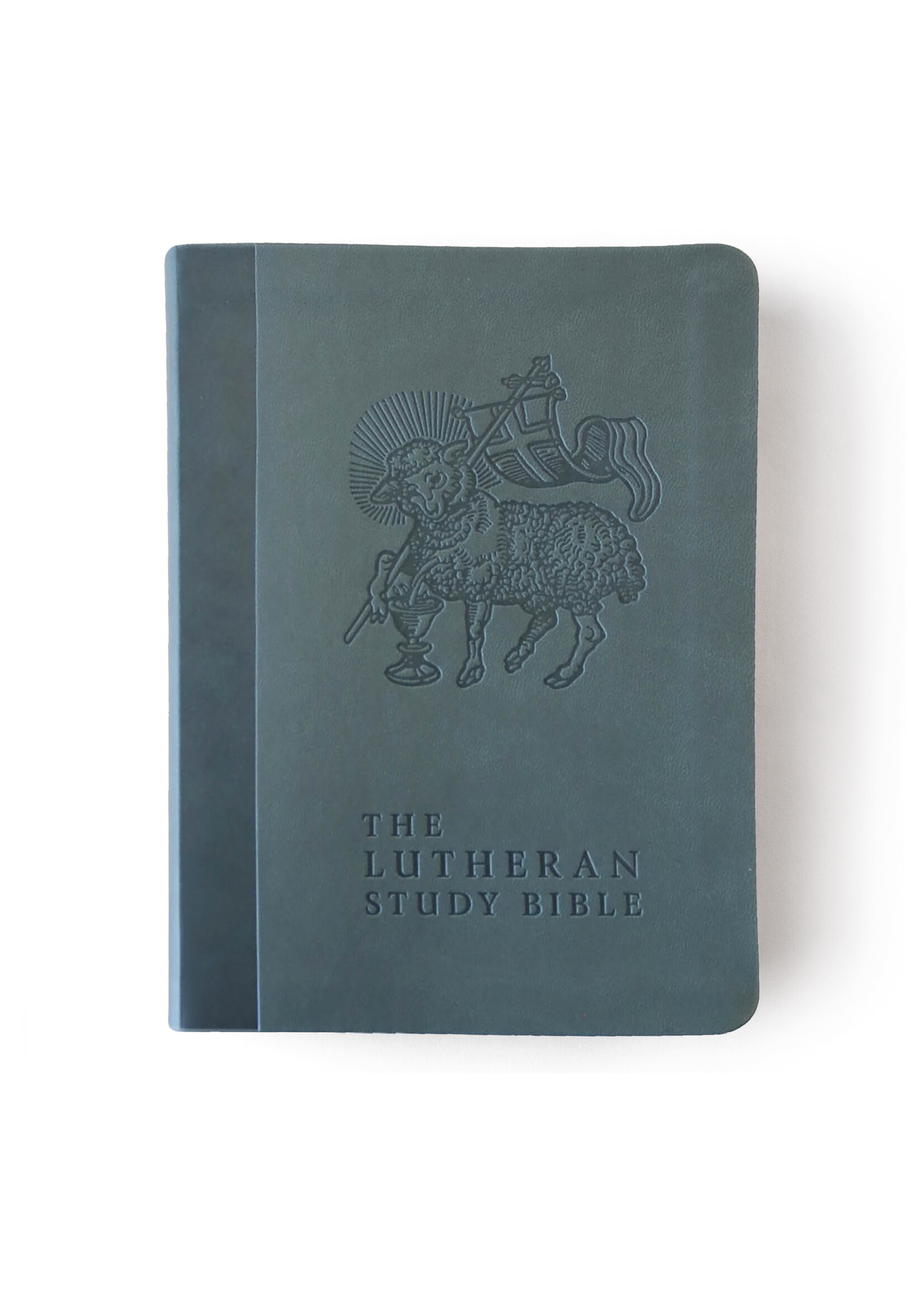 The Lutheran Study Bible Compact Edition - Lamb Green