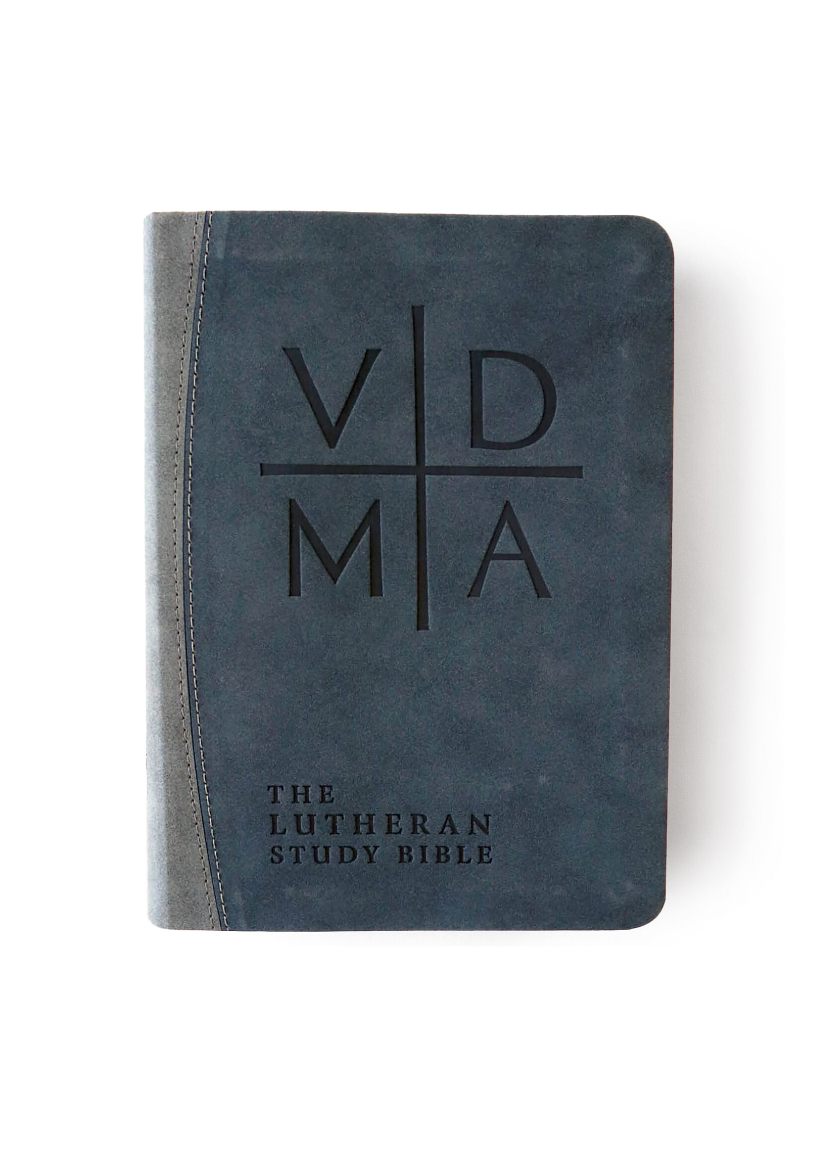 The Lutheran Study Bible Compact Edition - VDMA Gray/Blue