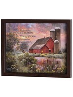 To Everything Farm Scene- Framed Wall Art 14x11