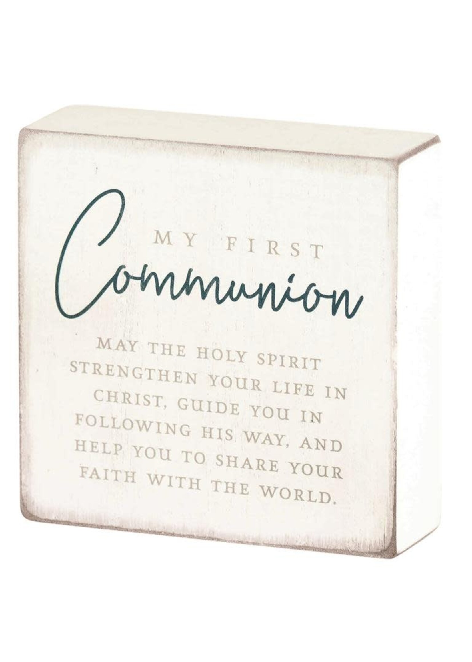 My First Communion Tabletop Plaque