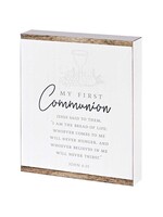 My First Communion Plaque  8"x10"
