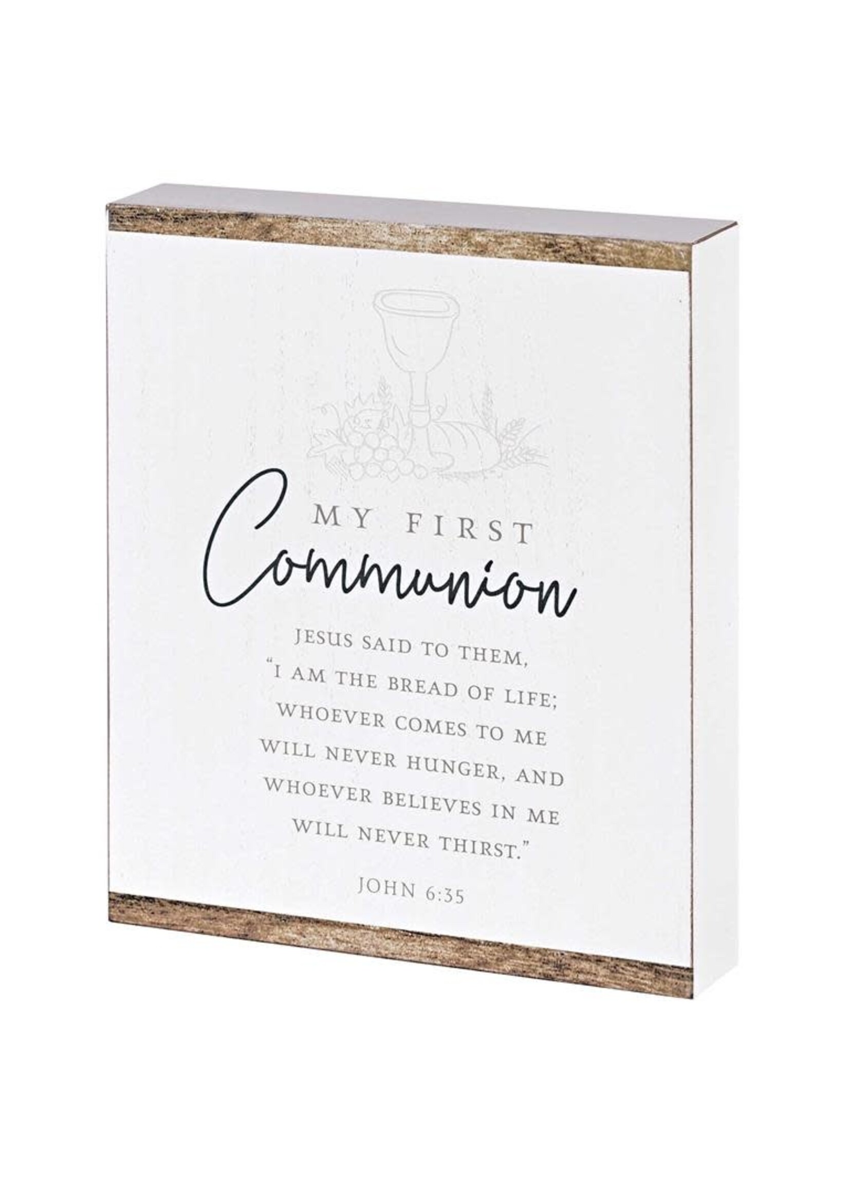 My First Communion Plaque  8"x10"