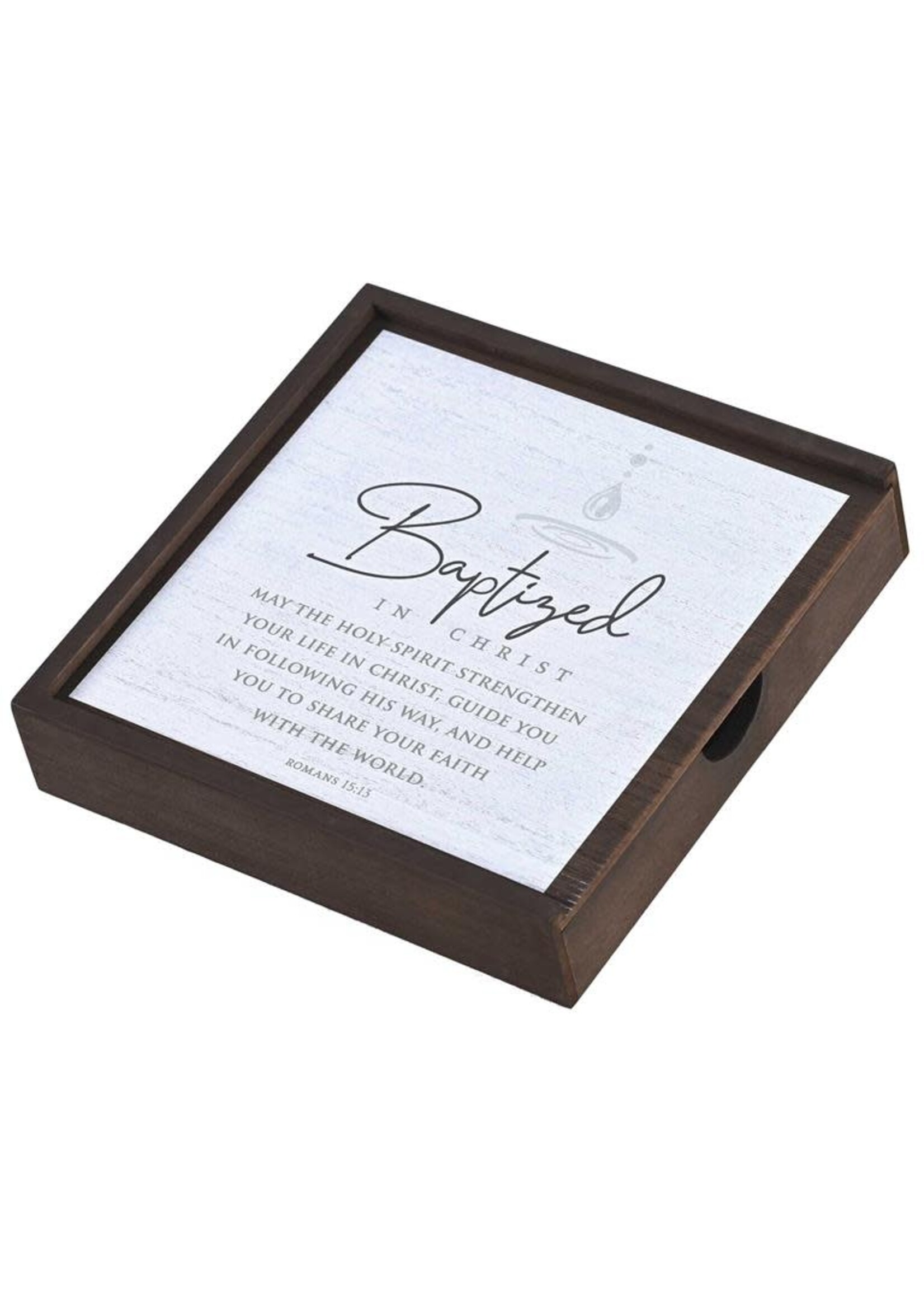 Baptized In Christ Memory Box