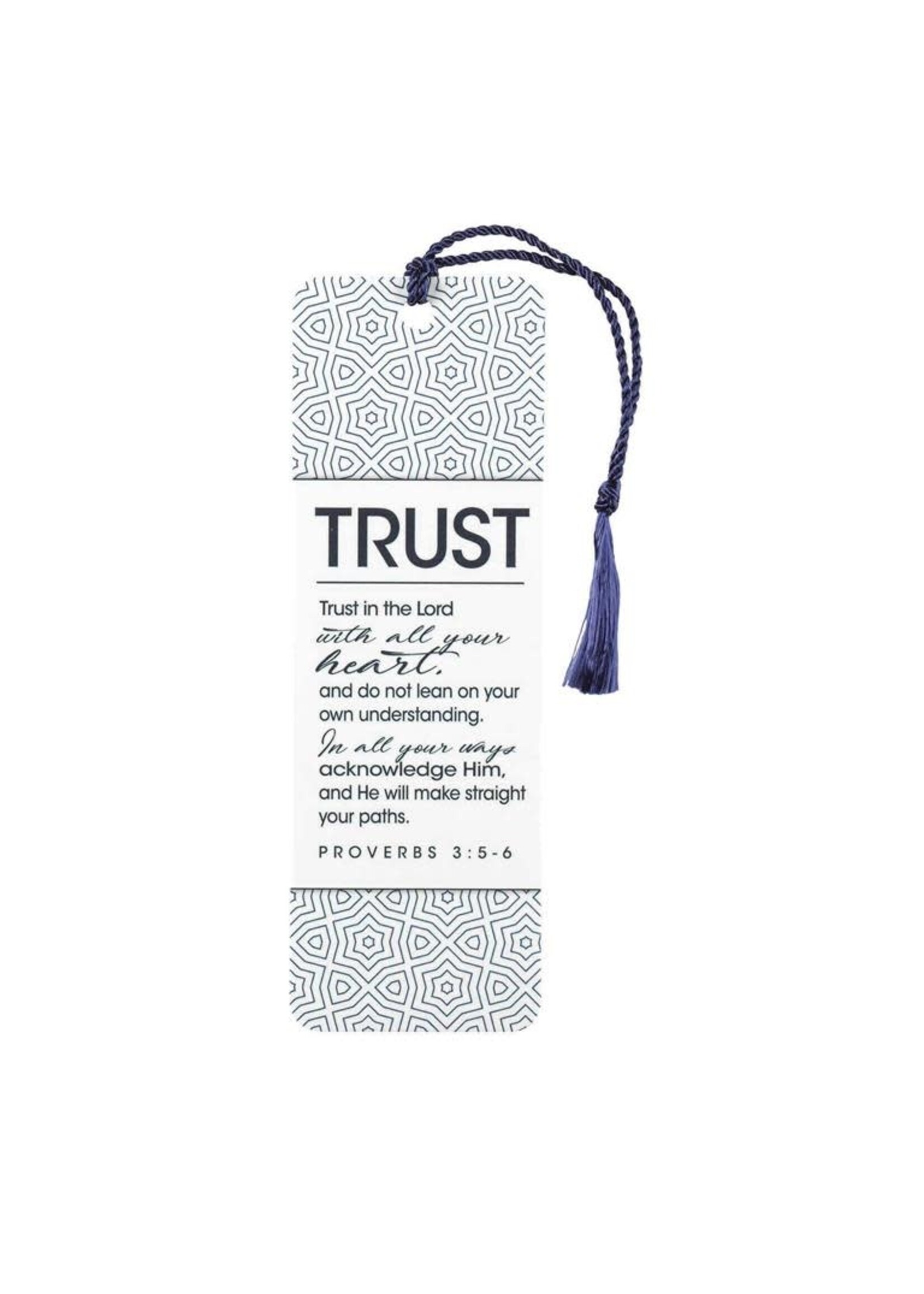 Trust in the Lord Bookmark- Proverbs 3:5-6