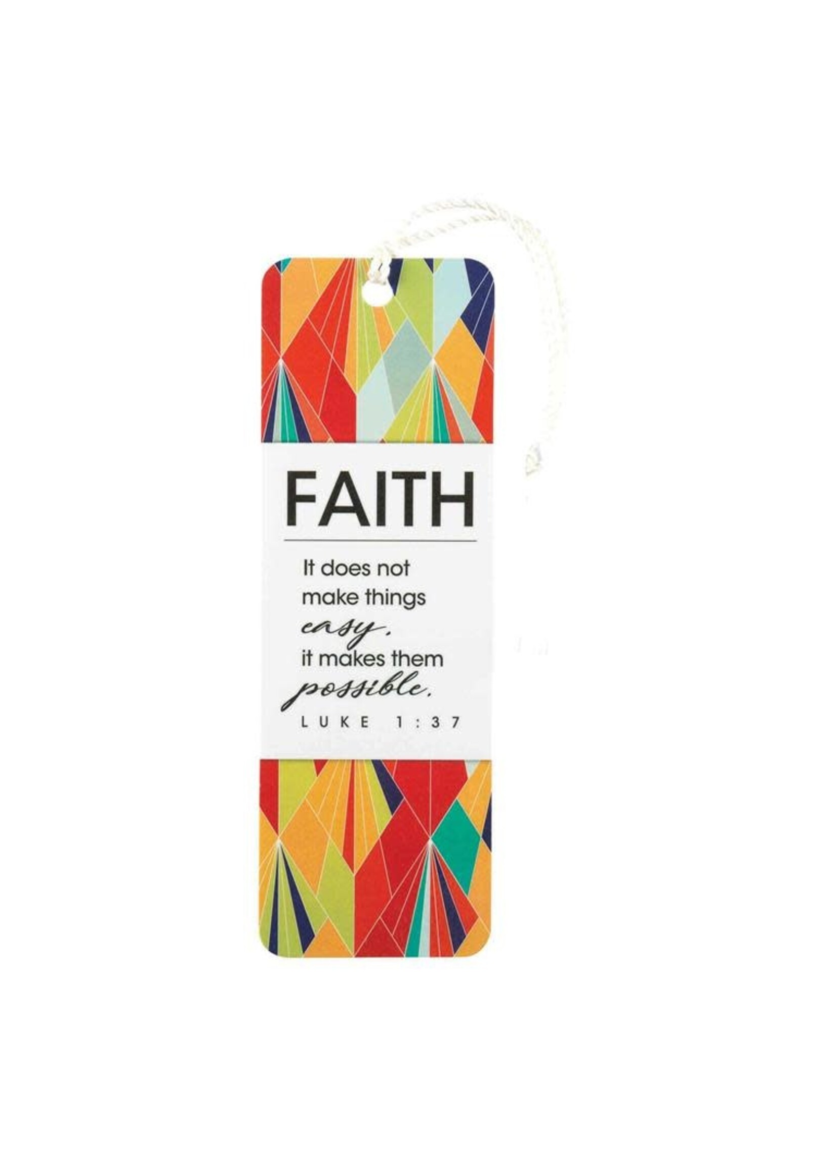 Faith, Luke 1:37 Bookmark