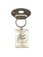 I Can Do All Things Philippians 4:13 keychain