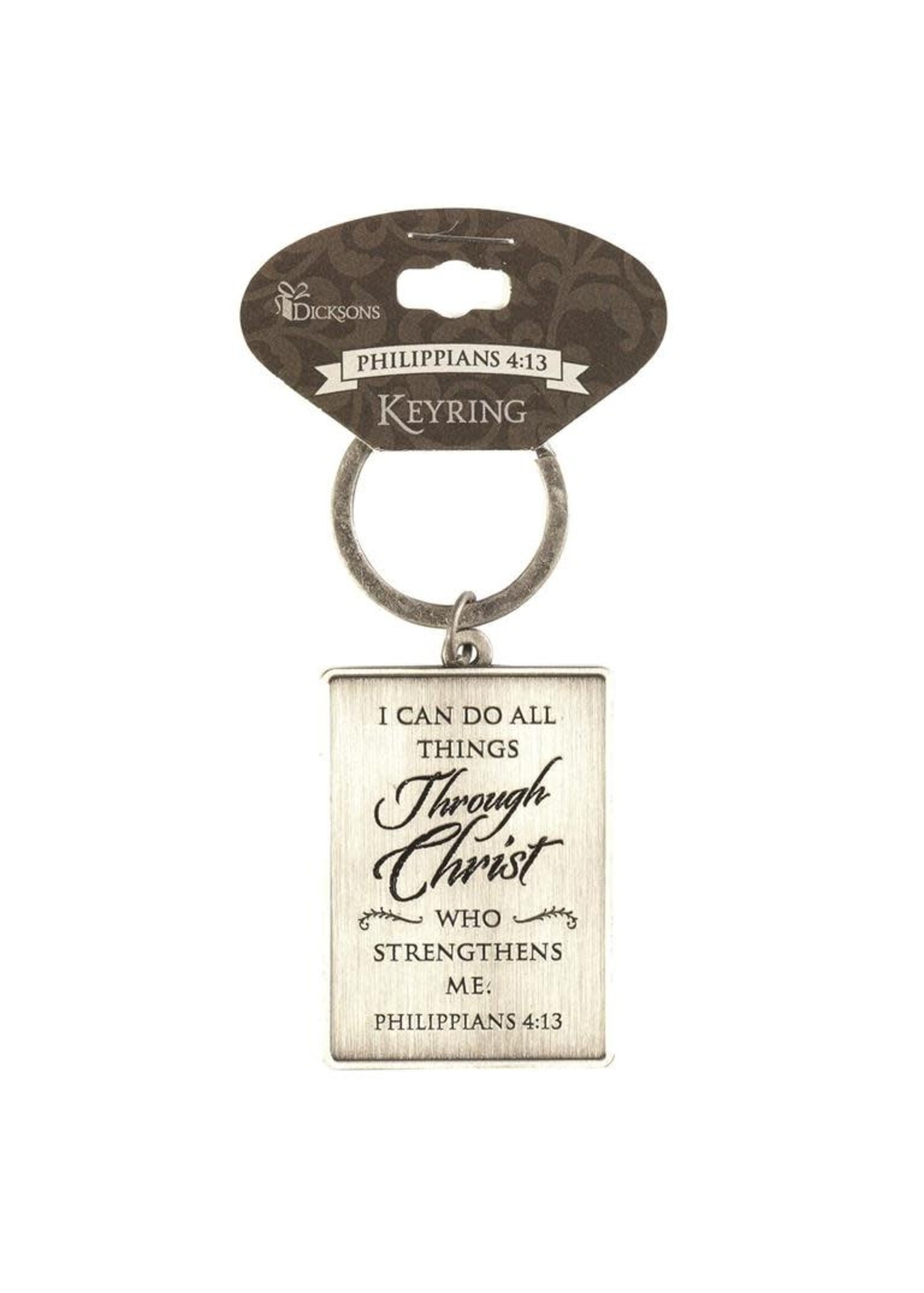 I Can Do All Things Philippians 4:13 keychain