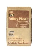 USG #1 Pottery Plaster 50 Pounds – Evans Ceramic Supply