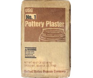 USG No. 1 Pottery Plaster - Sanitary Ware and General Casting Applications  - 50 pound bag
