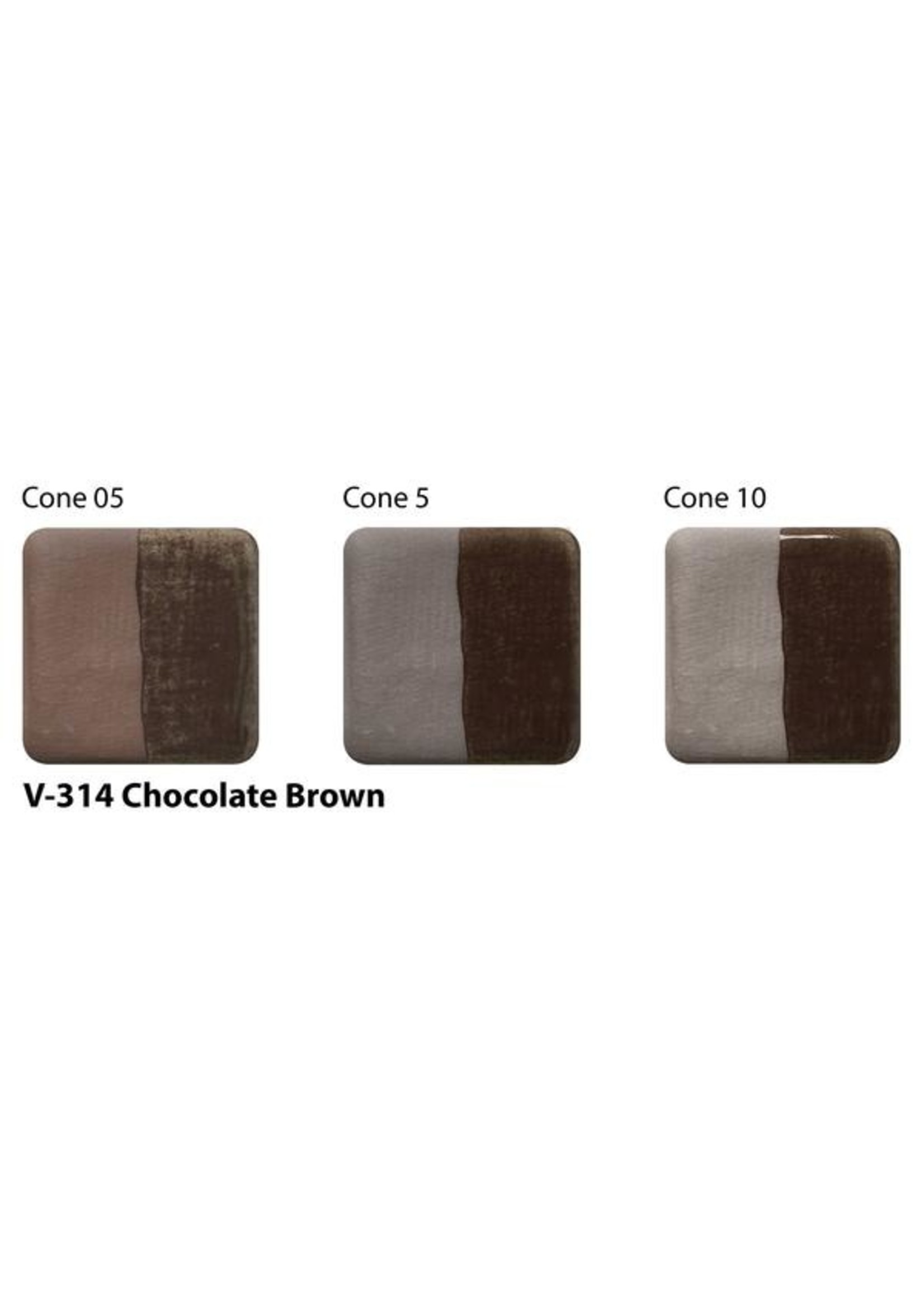 American Art Clay Co. CHOCOLATE BROWN V-314  Pint