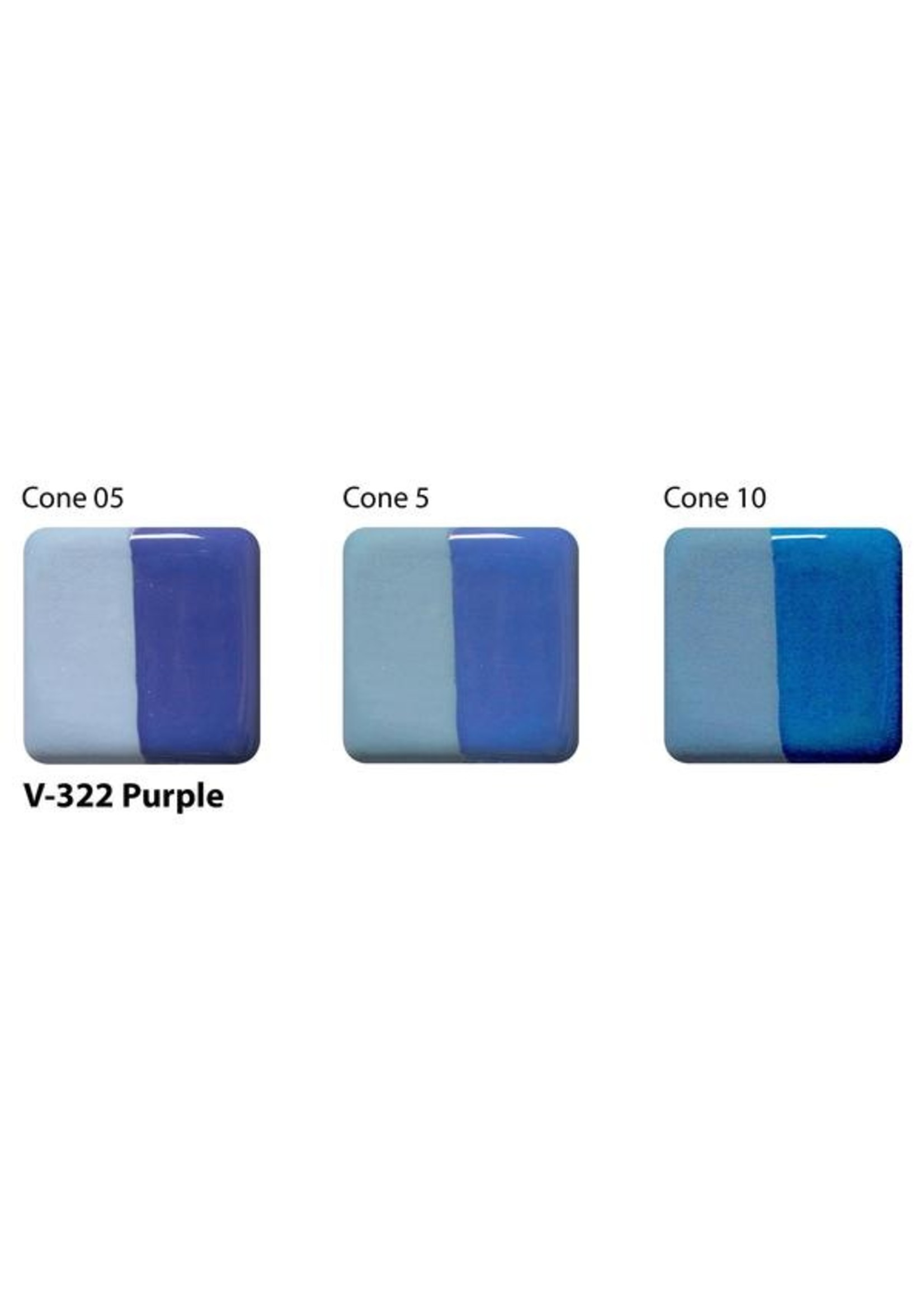 American Art Clay Co. PURPLE V-322  2 OZ