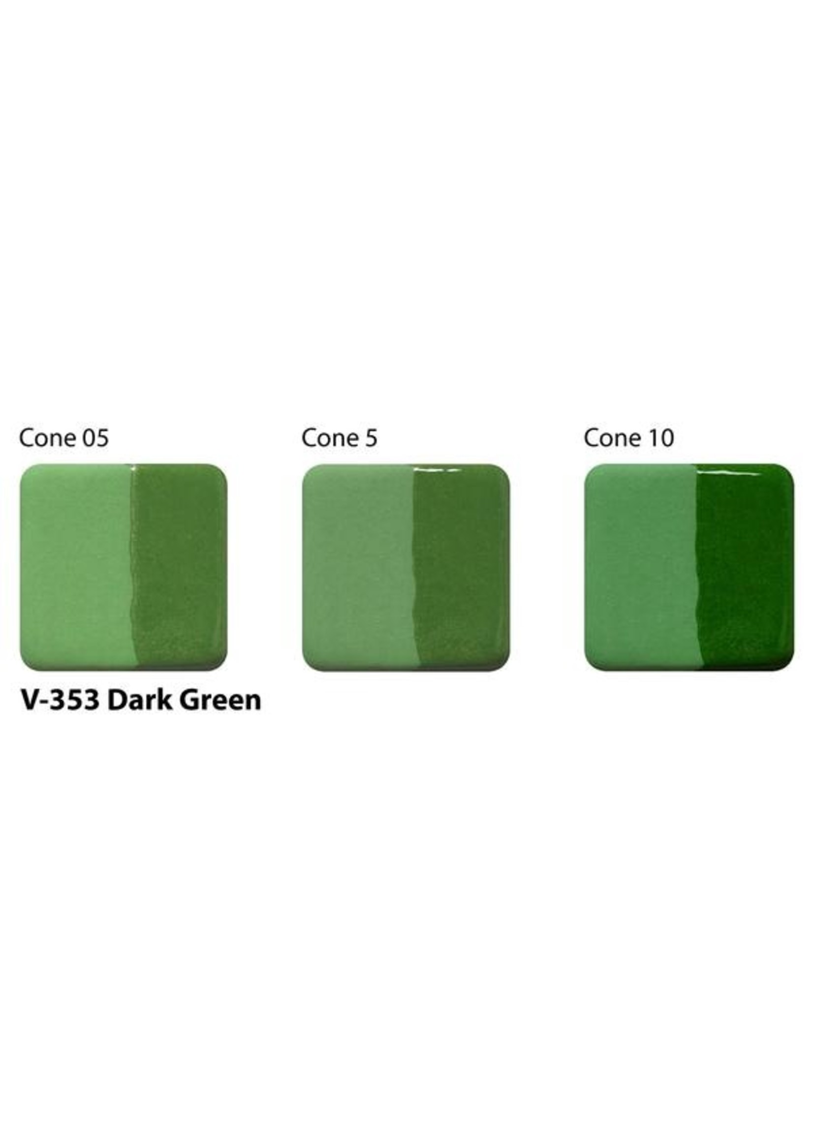 American Art and Clay Co. DARK GREEN V-353  Pint