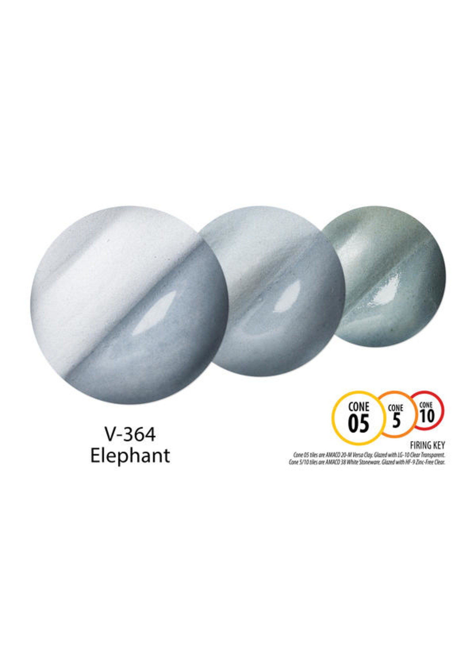 American Art and Clay Co. ELEPHANT V-364  2 OZ