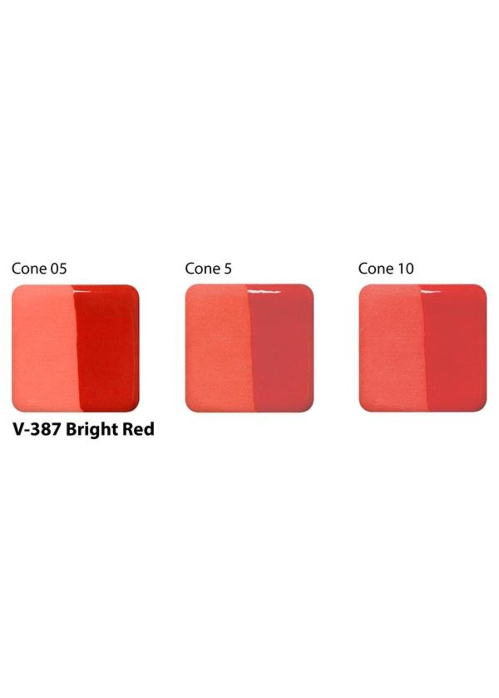 American Art and Clay Co. BRIGHT RED V-387  2 OZ