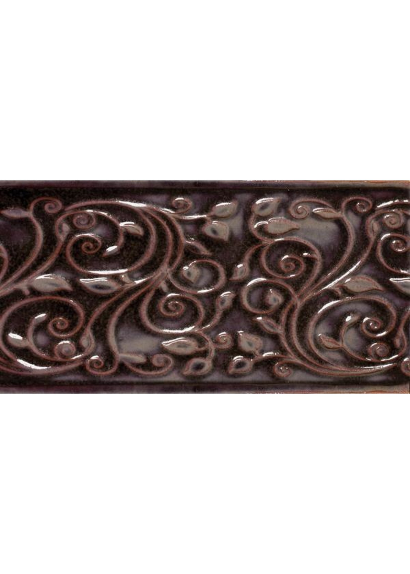 American Art and Clay Co. MOTTLED BURGUNDY O-57  Pint