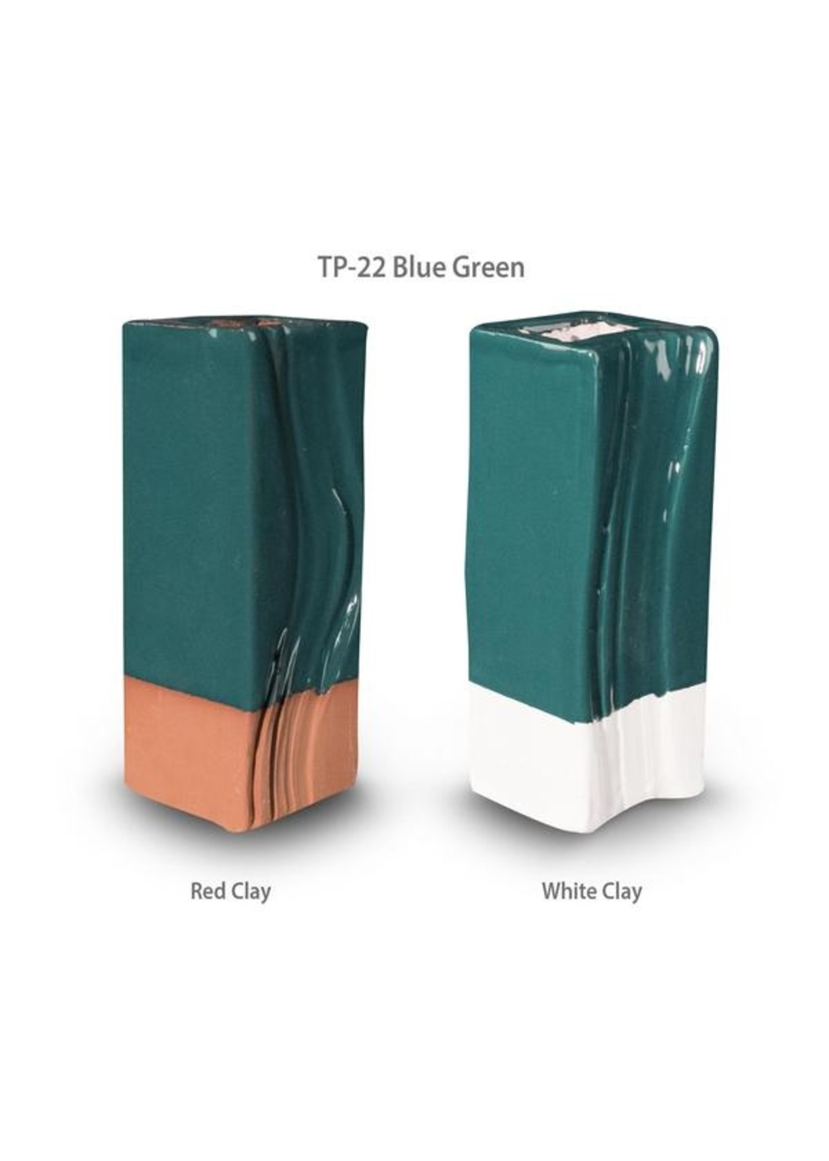 American Art and Clay Co. BLUE GREEN TP-22  Pint