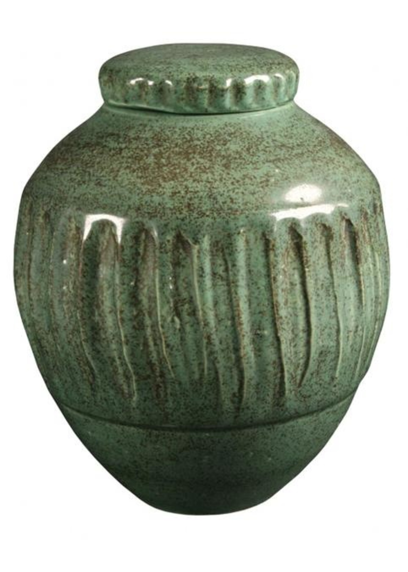American Art and Clay Co. ART DECO GREEN PC-48  Pint