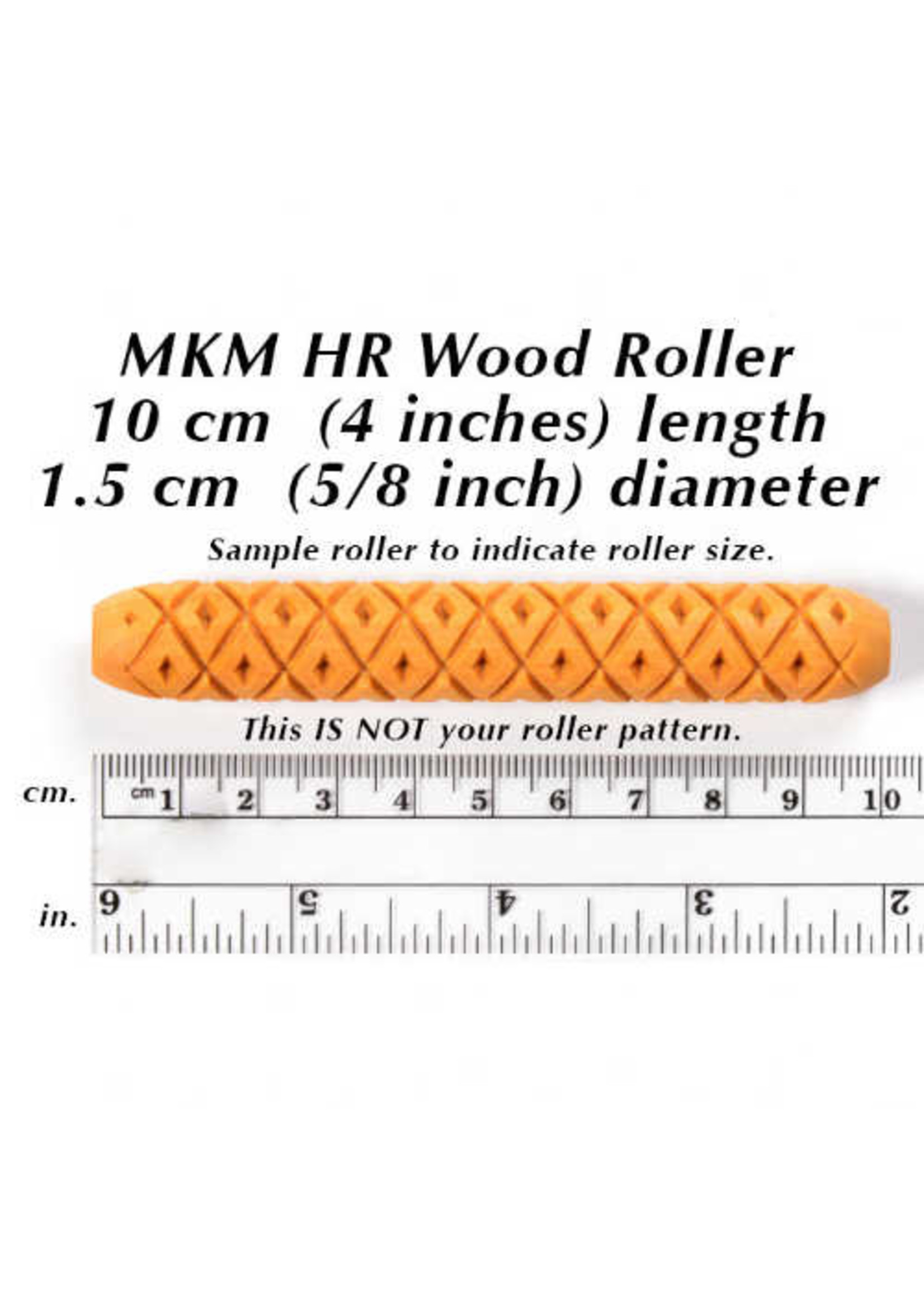 MKM 6 cm Roller: Pattern 010 Rococo