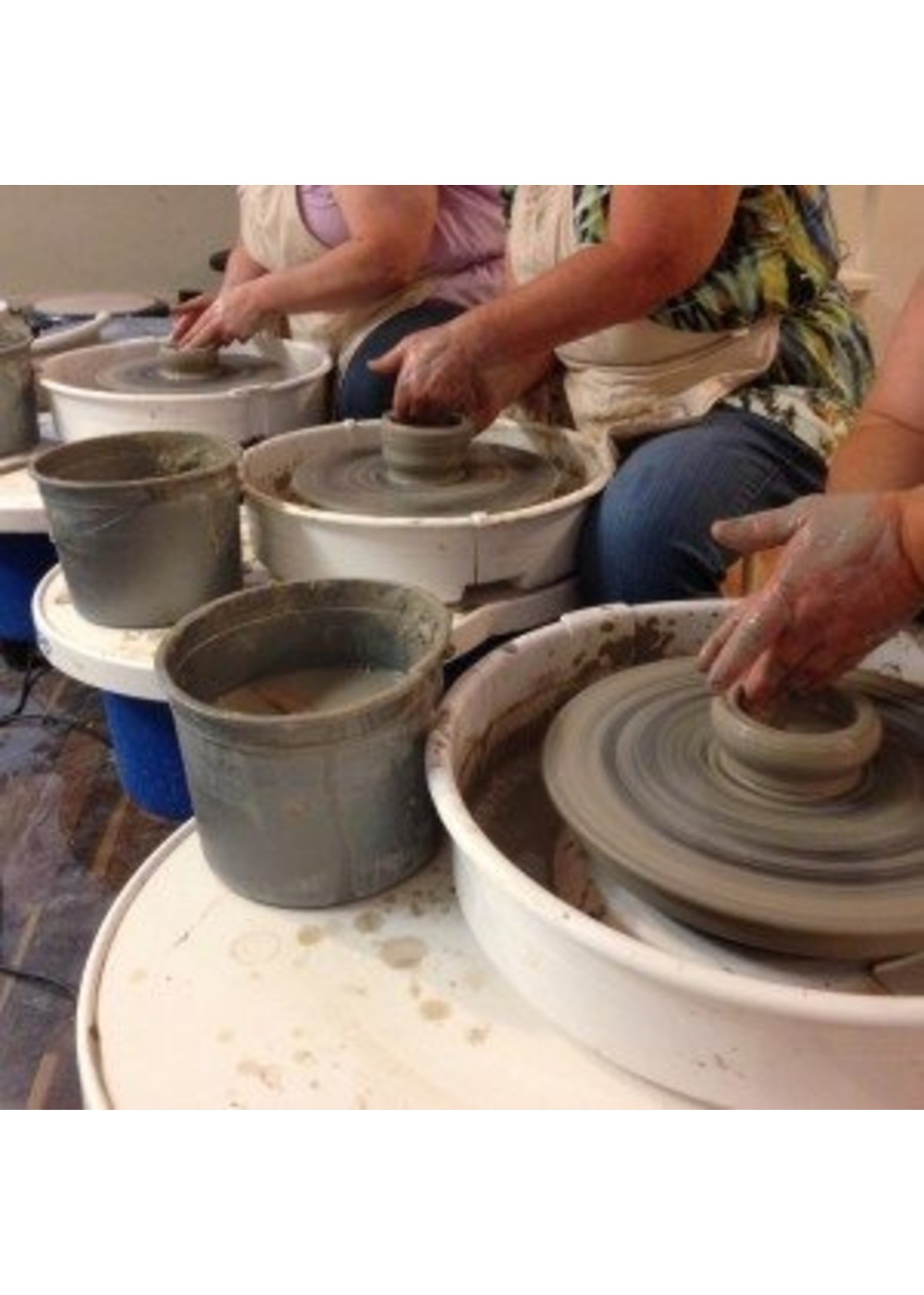 Beginner Pottery Wheel 6 Week Class