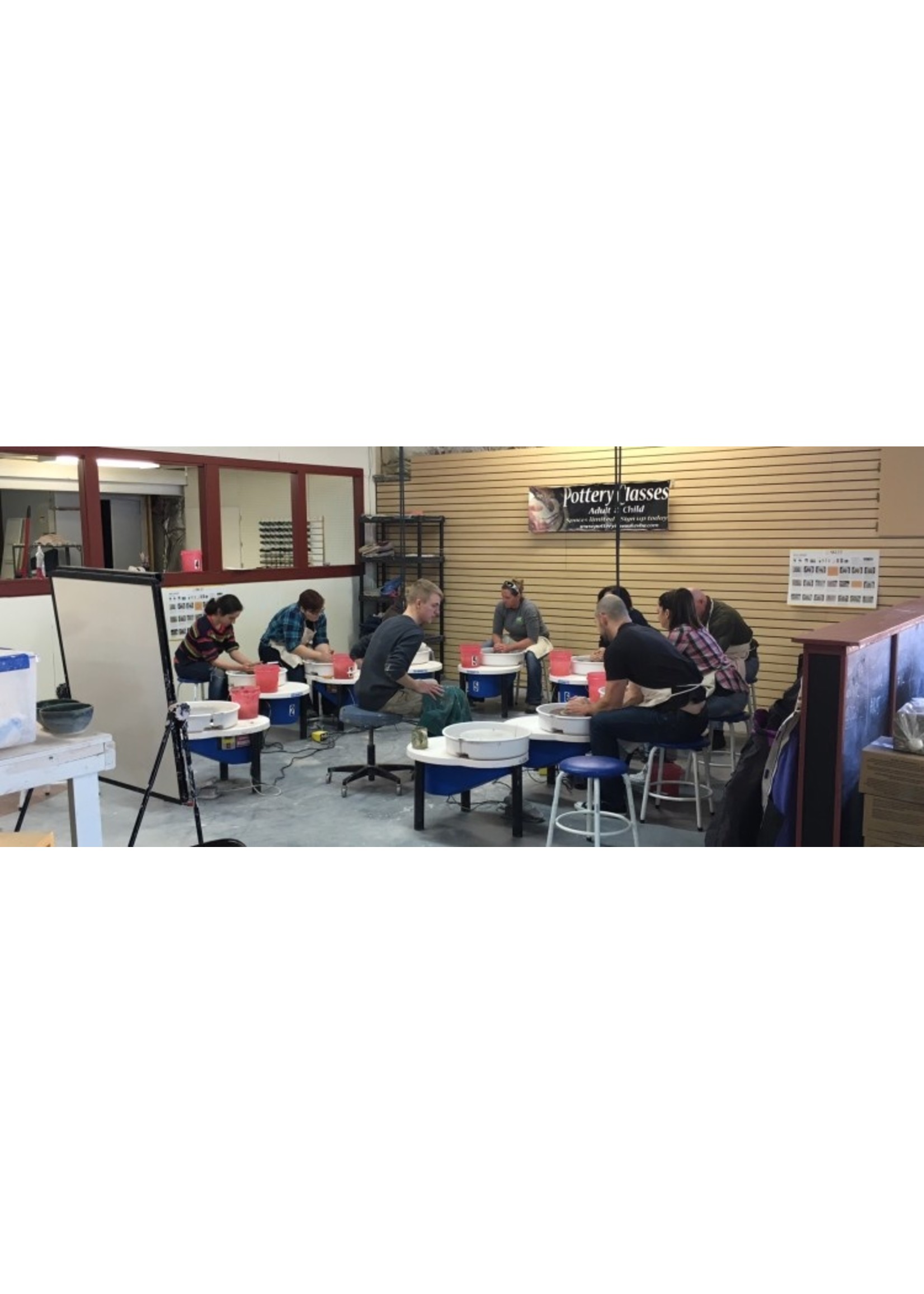 6 Week Beginner Pottery Wheel Class