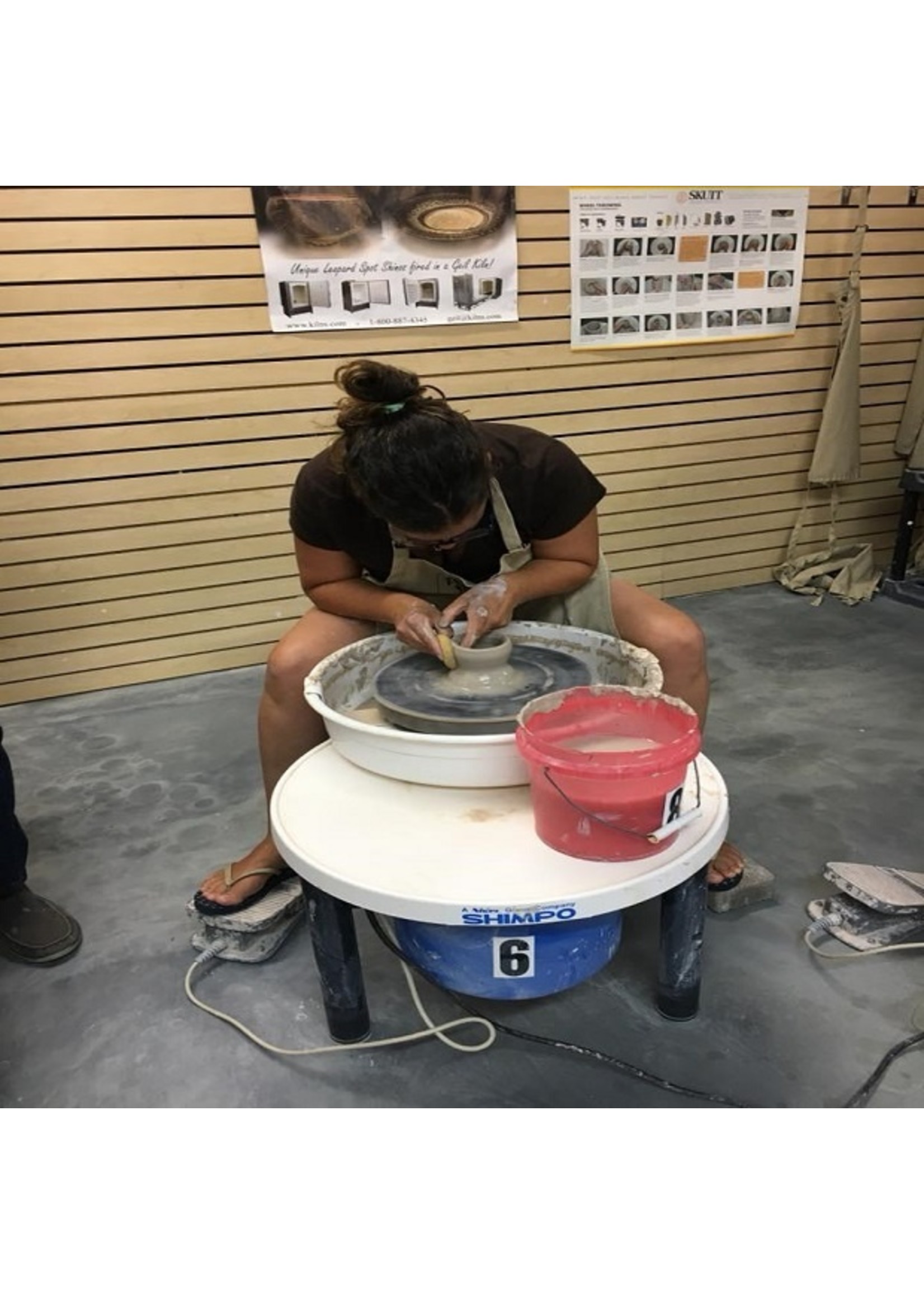 6 Week Beginner Pottery Wheel Class