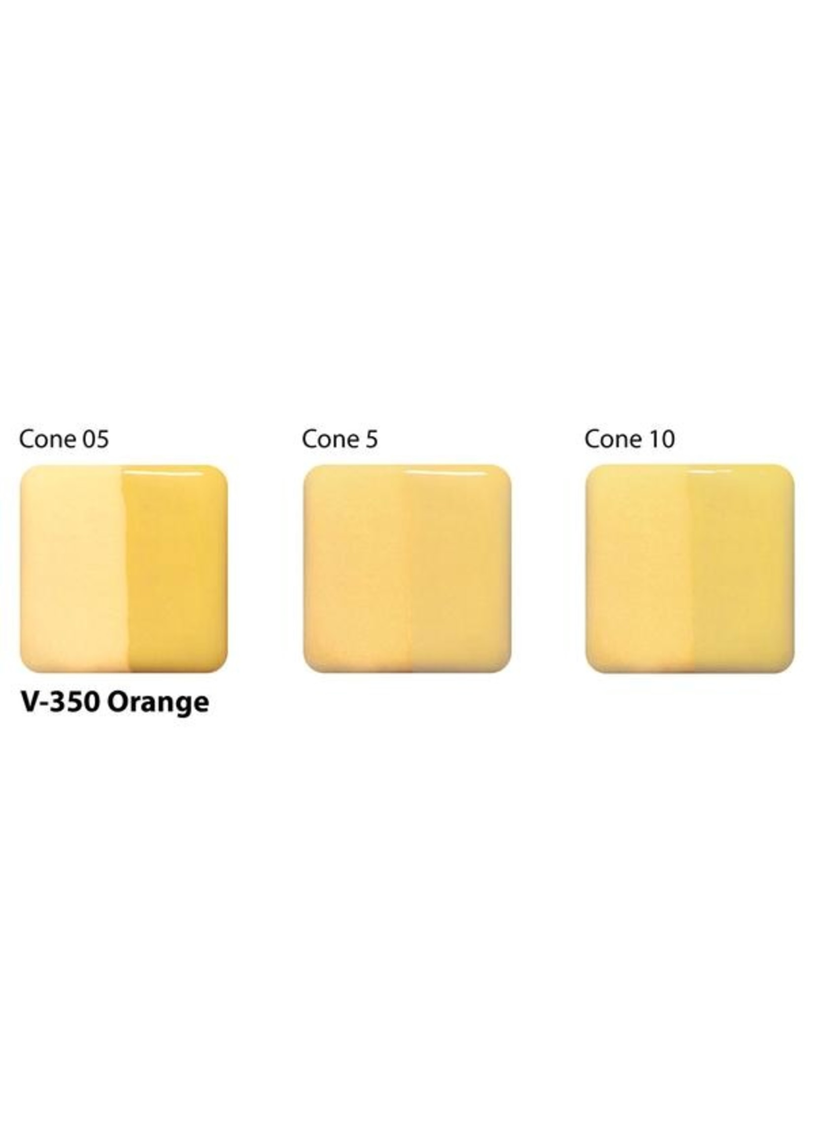American Art and Clay Co. ORANGE V-350  Pint