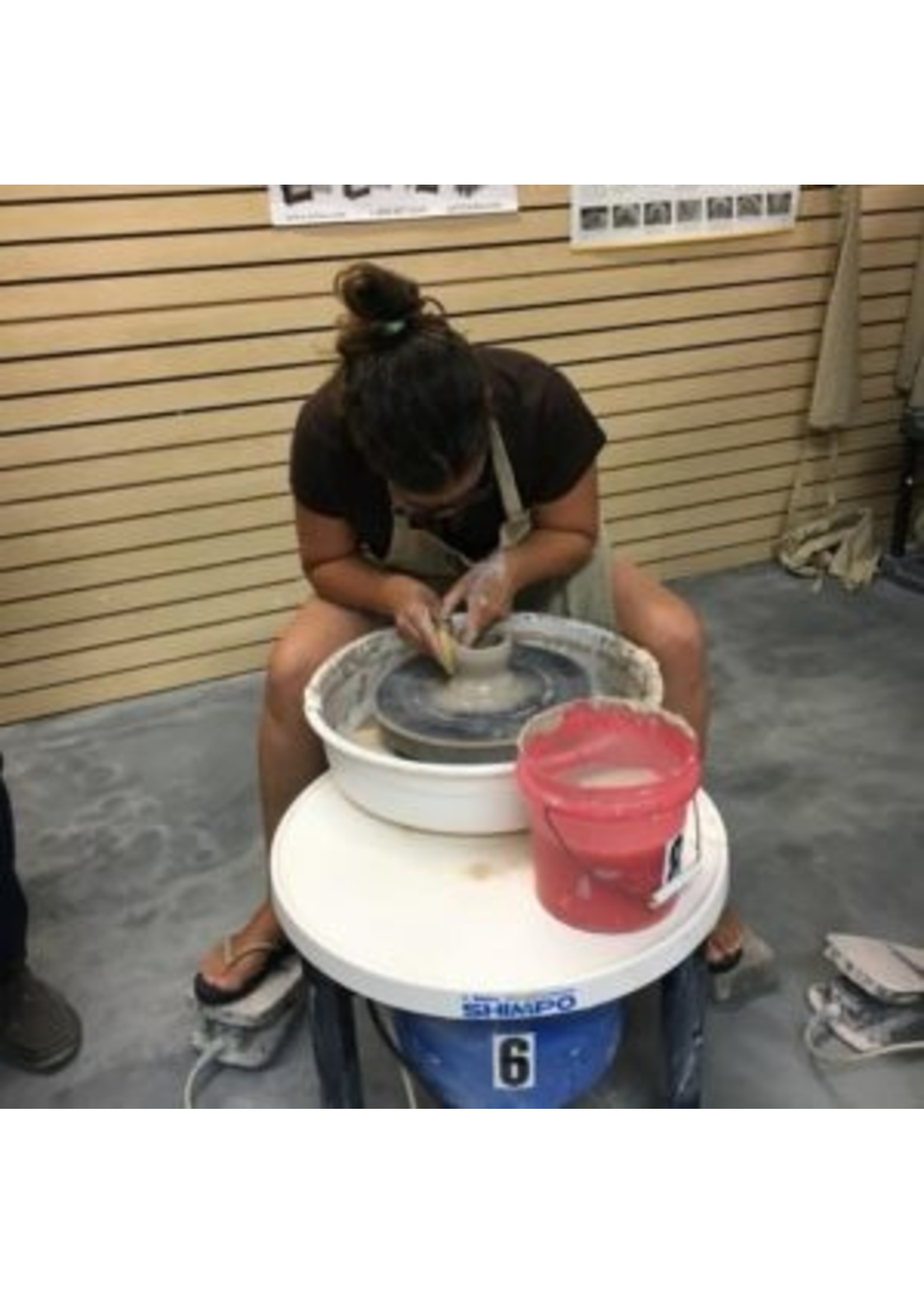 Pottery wheel deposit - The Potter's Shop