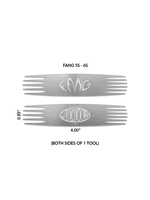 Fang Small Stainless Steel Scoring Tools 3S-4S