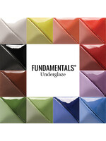 Mayco Coloramics Fundamentals Underglaze Kit - 4 oz Jars