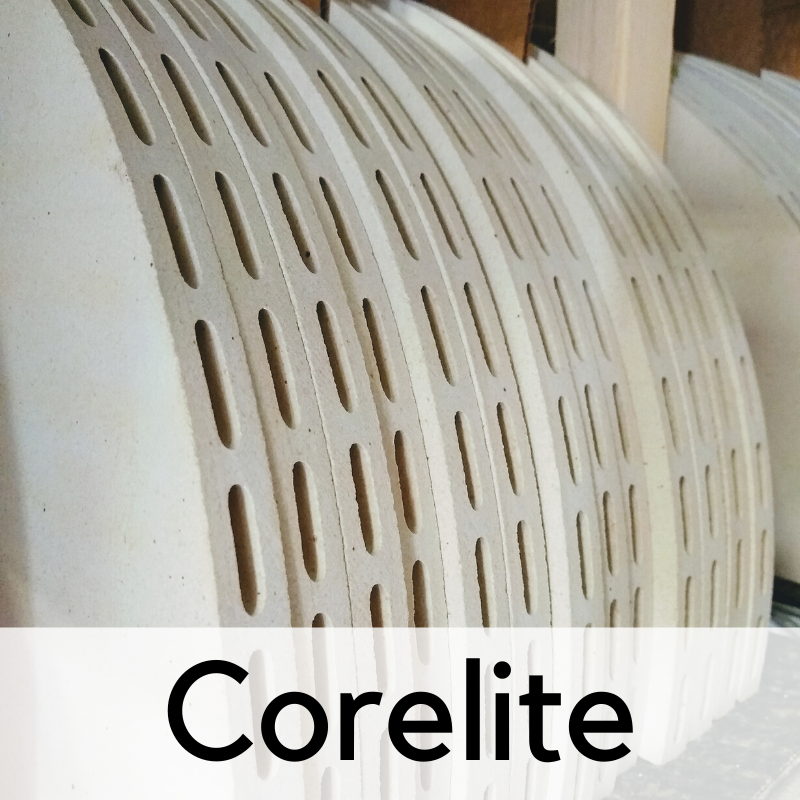Corelite Shelf 21" FULL round The Potter's Shop