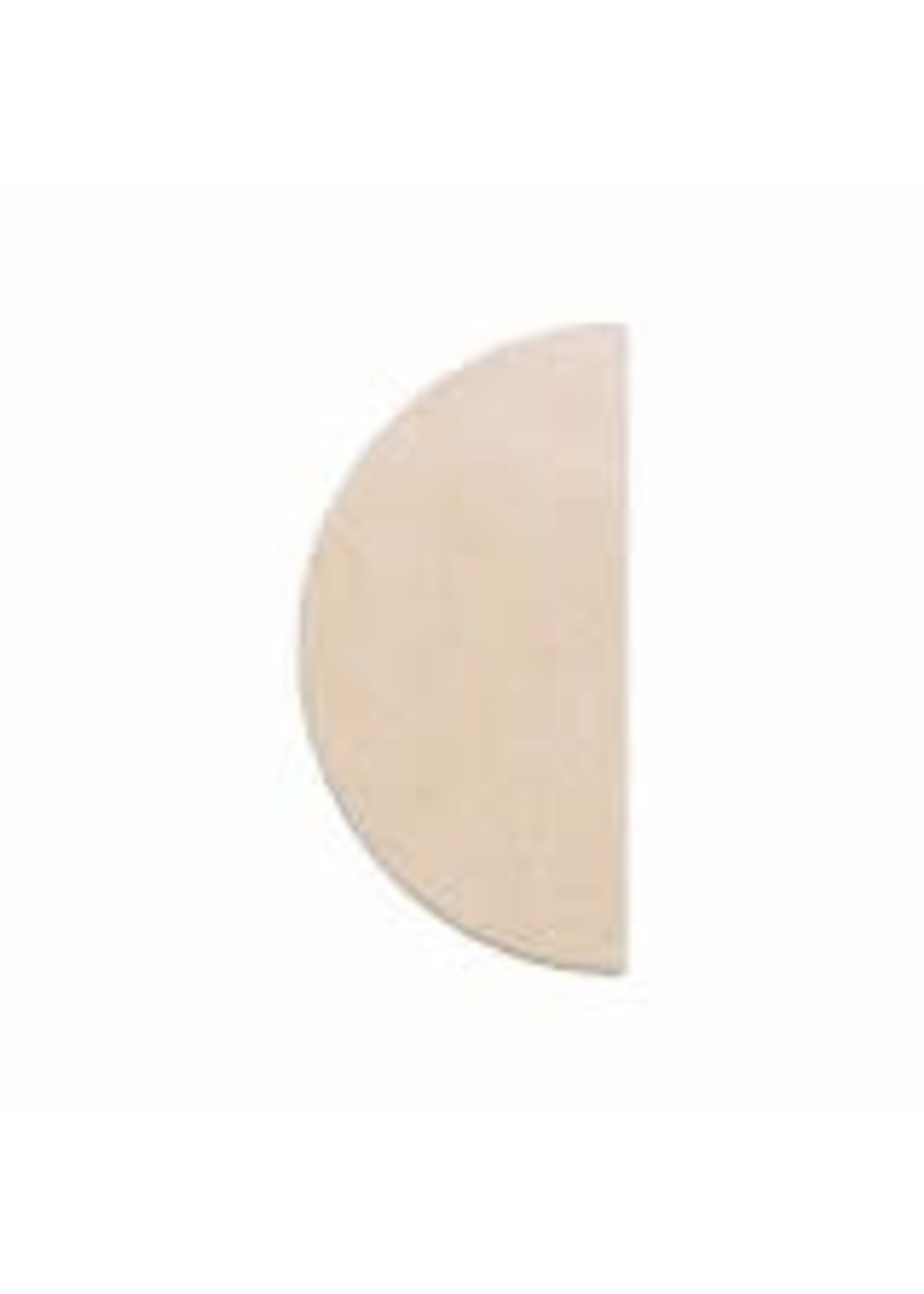Laguna Clay Co. SOLID Shelf - 20" x10" x3/4" HALF Round
