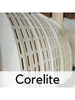 Resco (CoreLite kiln shelves) CORE LITE Shelf - 20" x 10" x 5/8" HALF Round