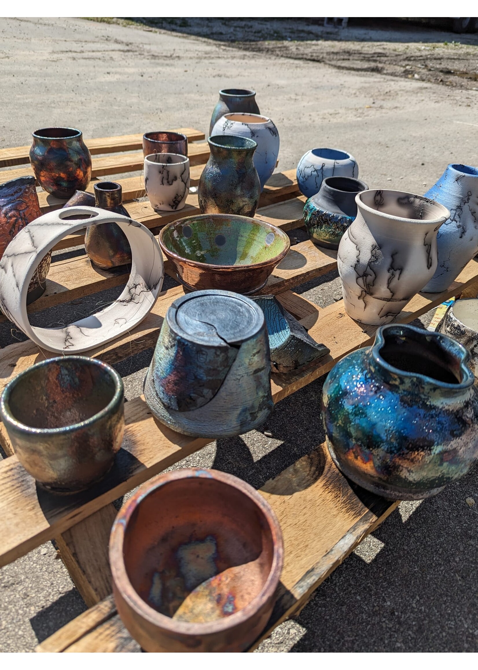 6-Week Raku Class May 18th-June 29th from 630pm-830pm (Skipping Memorial Day May 25th)