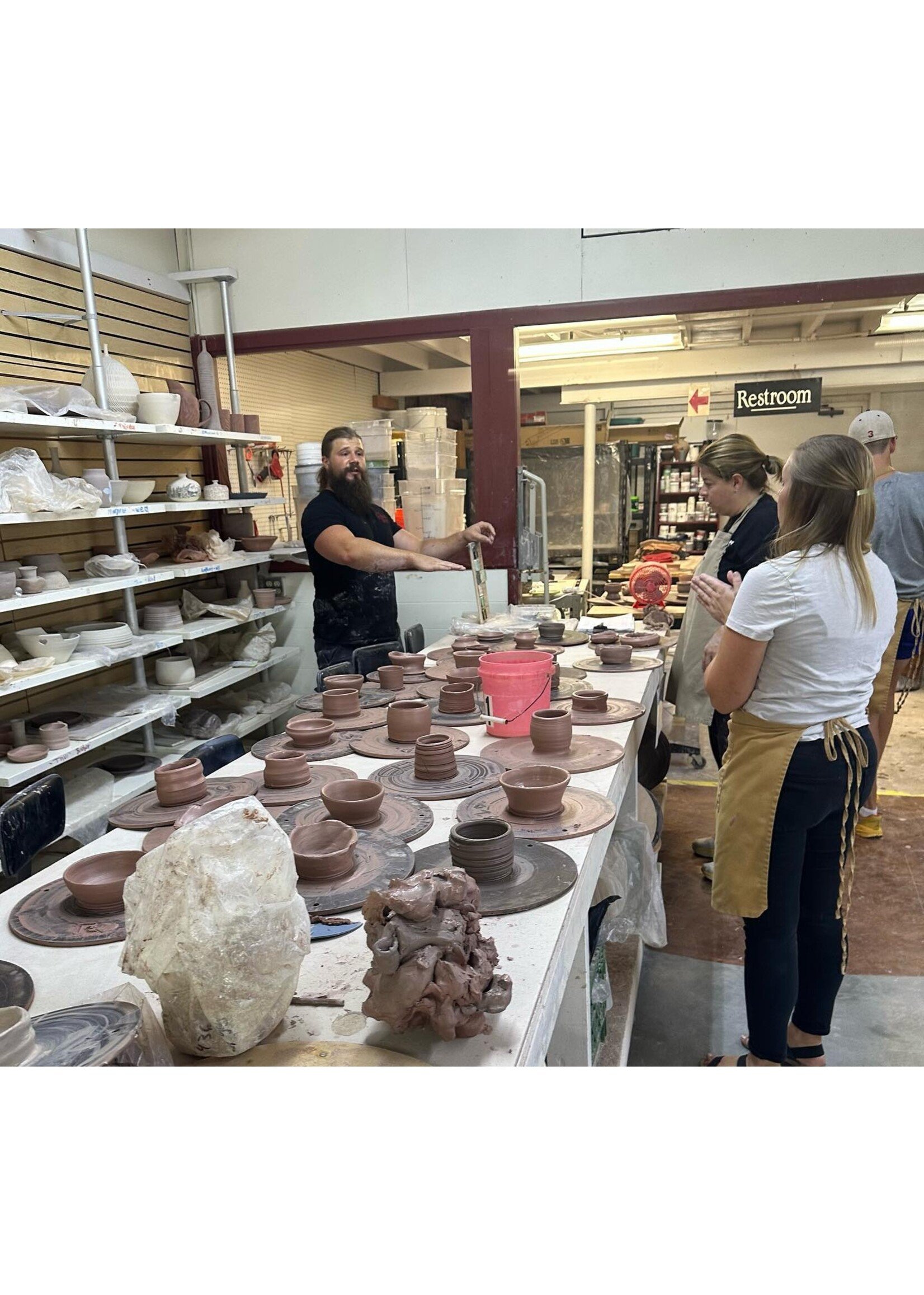 One Time Pottery Wheel Class