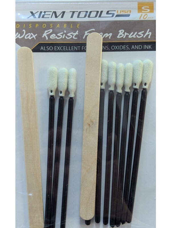 Wax Resist Foam Brush large The Potter's Shop