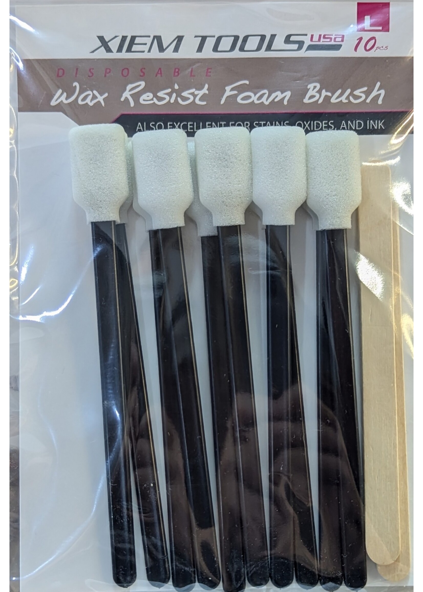Xiem Tools Wax Resist Foam Brush - large