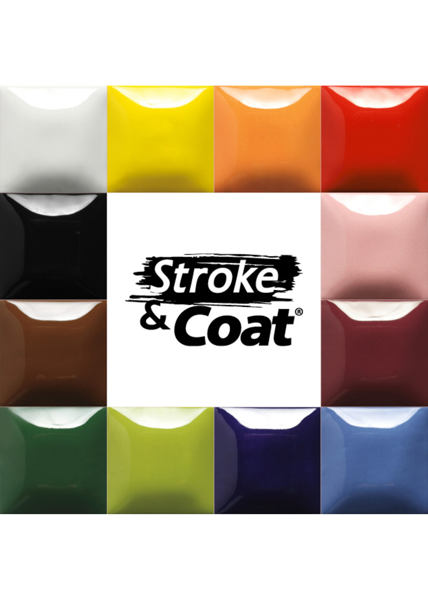 Mayco Coloramics STROKE & COAT® KIT #3- 2OZ bottles