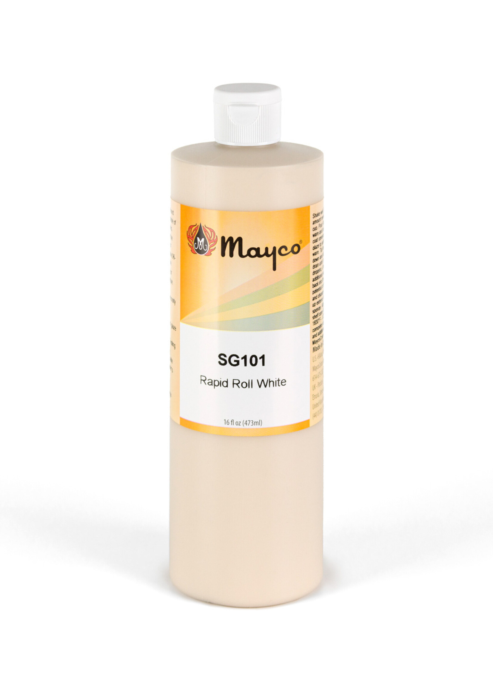 Mayco Coloramics Rapid Roll Glaze - White
