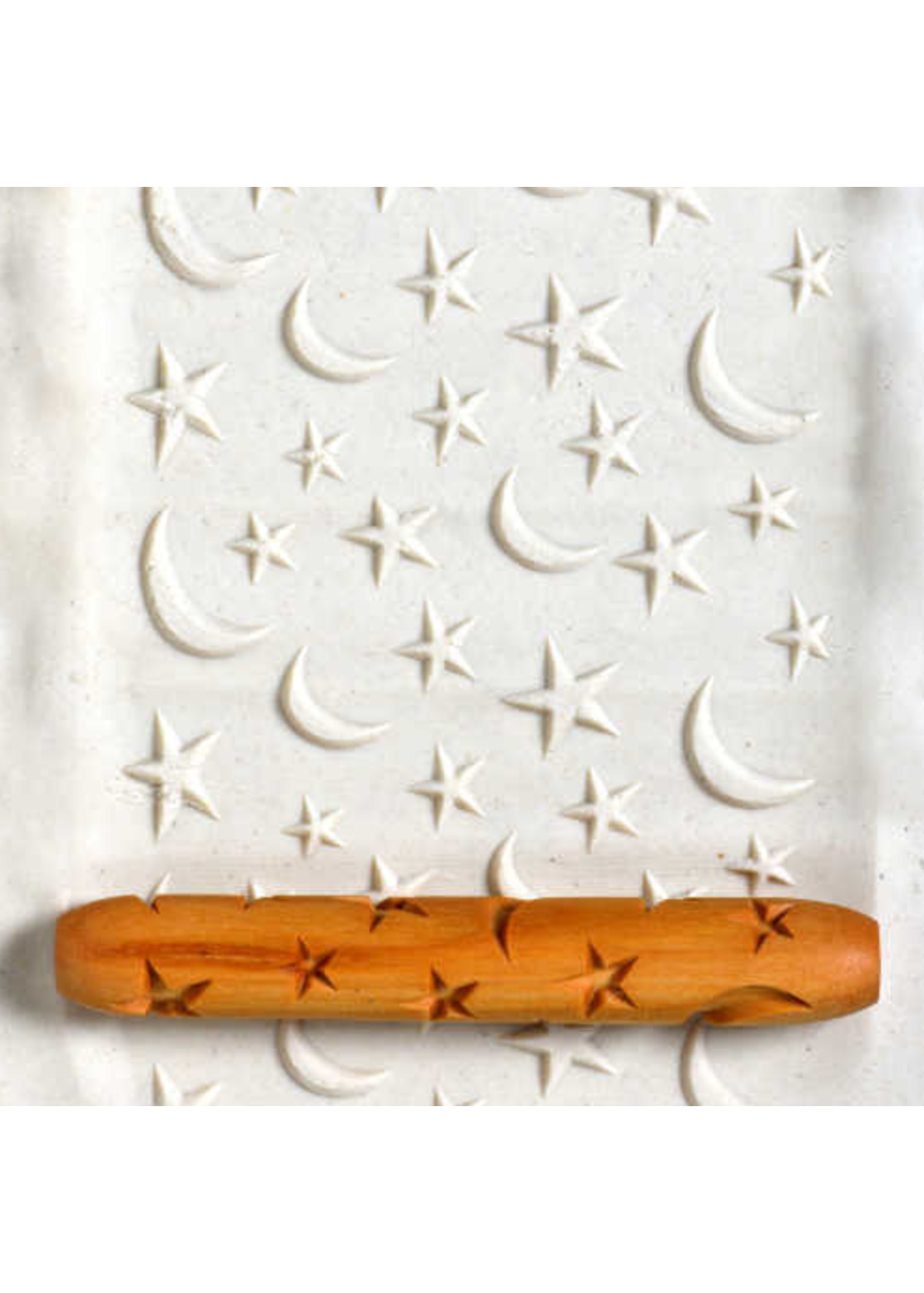 MKM Pottery Tools MKM Handroller 36 Stars & Moons