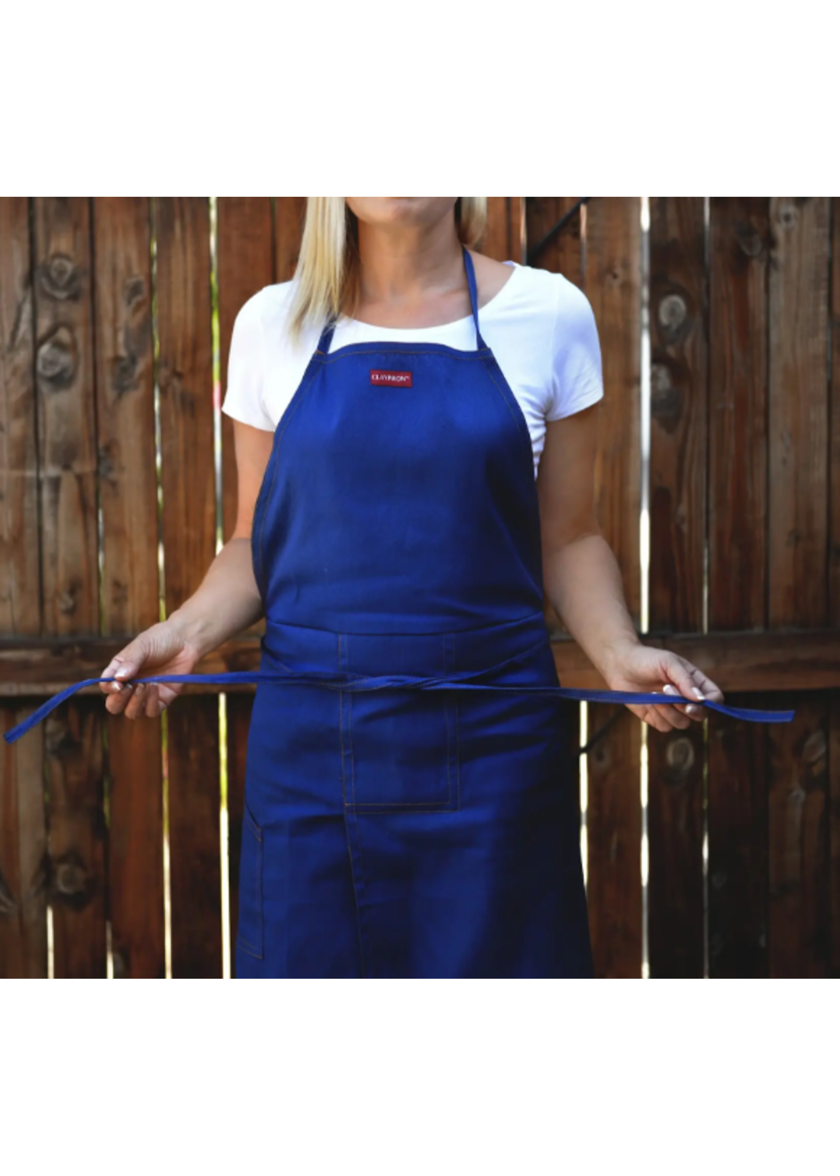 Echo Ceramics Claypron : SILVER GRAY Potters Apron by Echo Ceramics