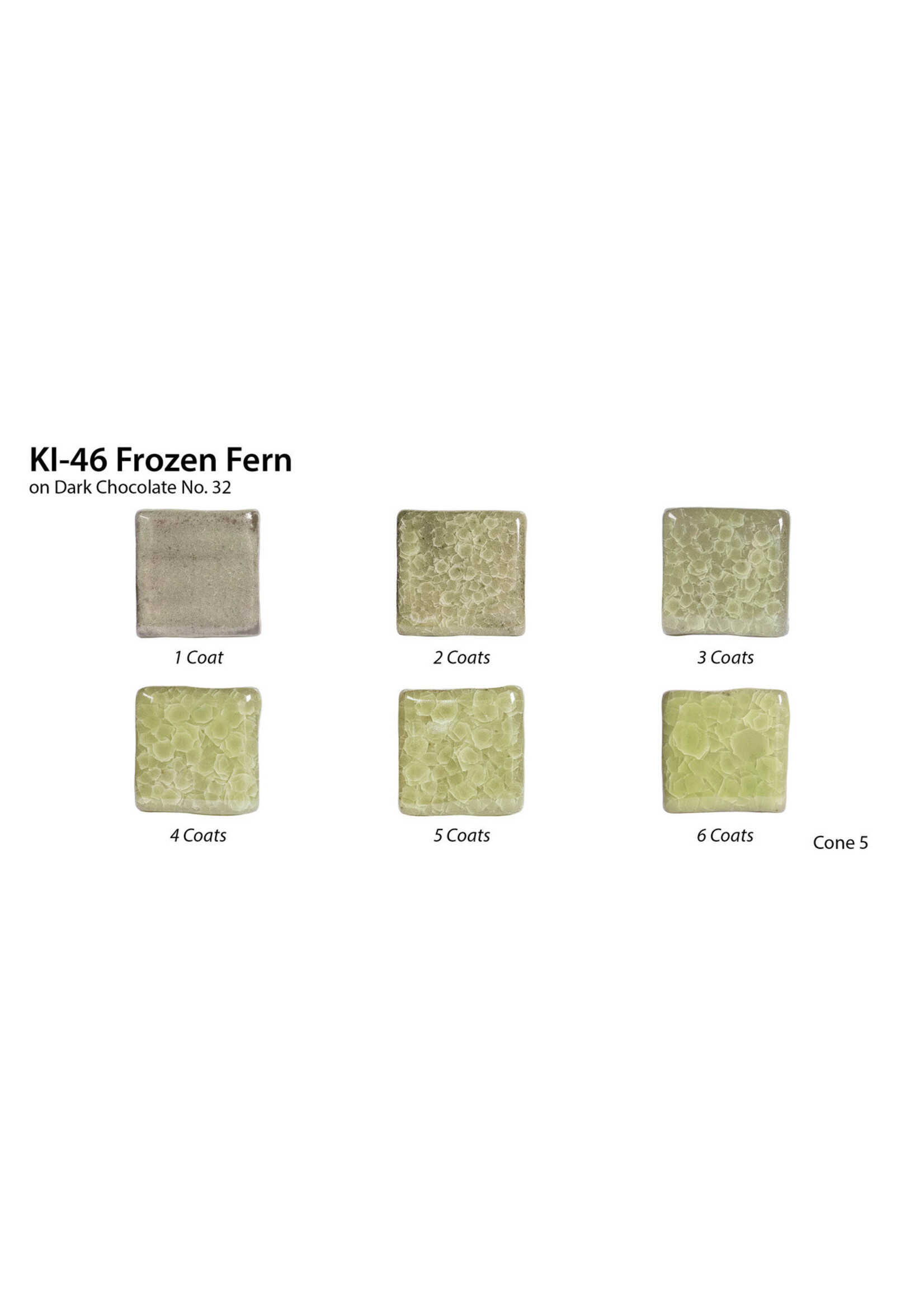American Art and Clay Co. Kiln Ice KI-46 Frozen Fern - Pint