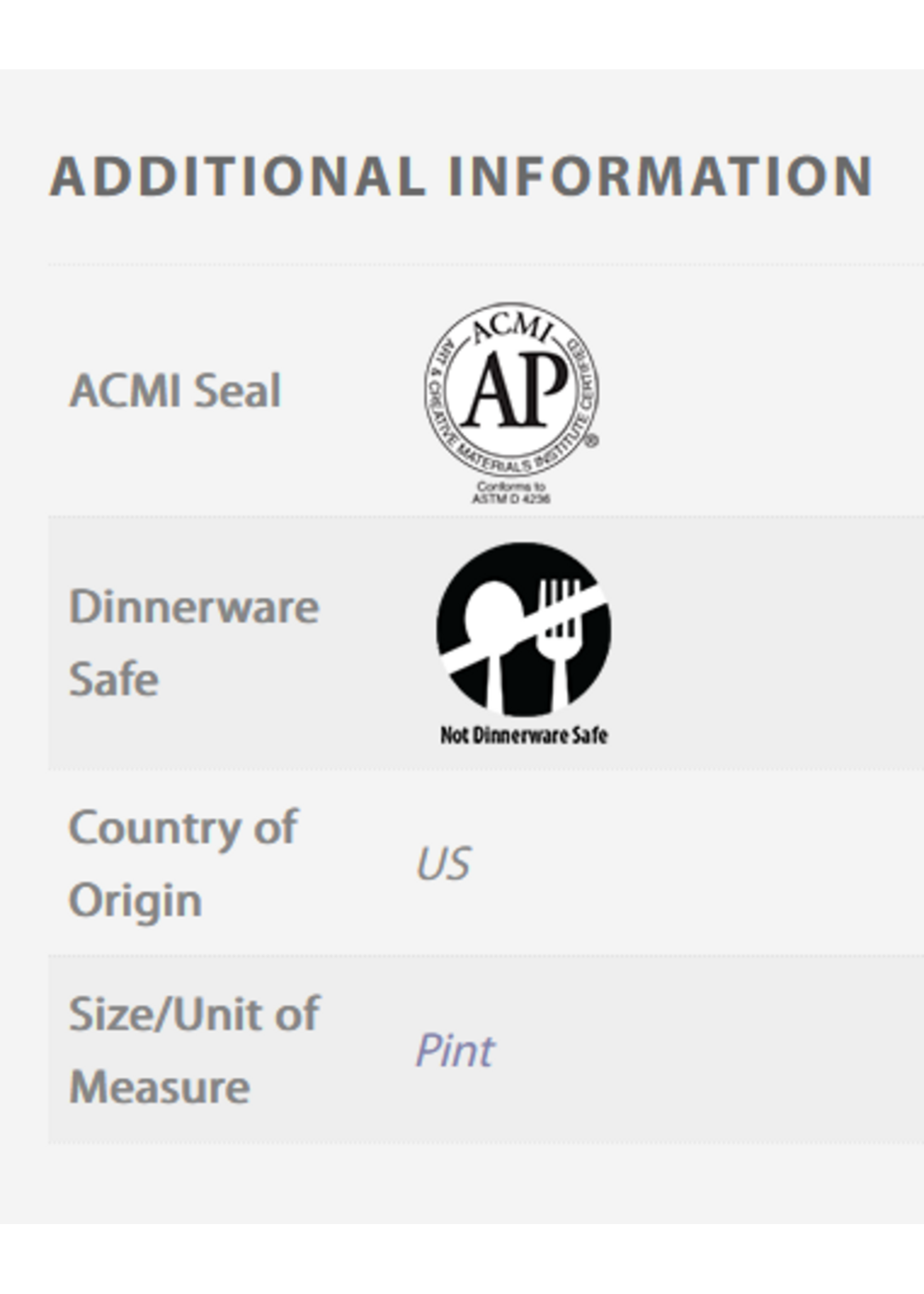 Mayco Coloramics Blue Melt Gloop SW-424 - Pint