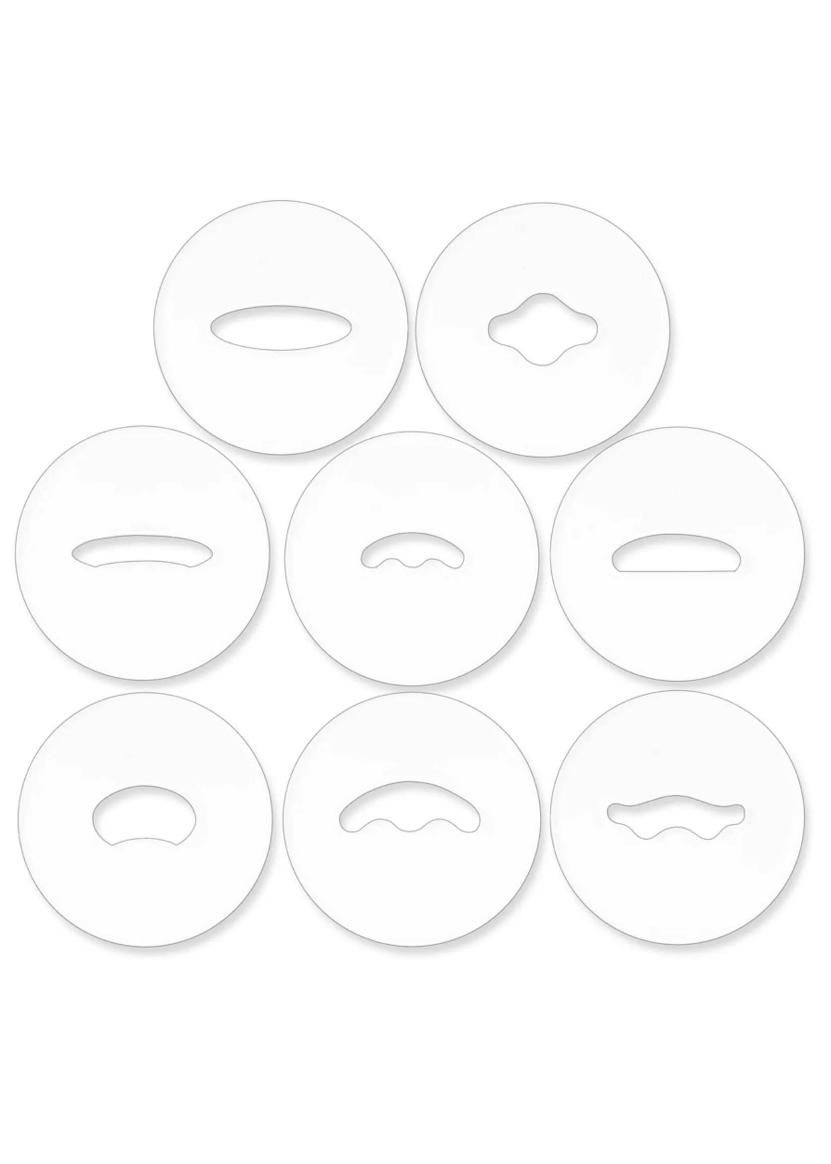 Clay Art Center SC034 – Clay Gun Handle Die Kit (8PC)