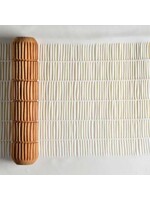 MKM Pottery Tools MKM Big Hand Roller – Layered Lines BHR-143