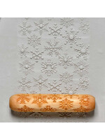 MKM Pottery Tools MKM Big Hand Roller – Snowflakes BHR-033