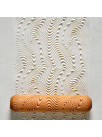 MKM Pottery Tools MKM Big Hand Roller – Psychedelic Wave BHR-079