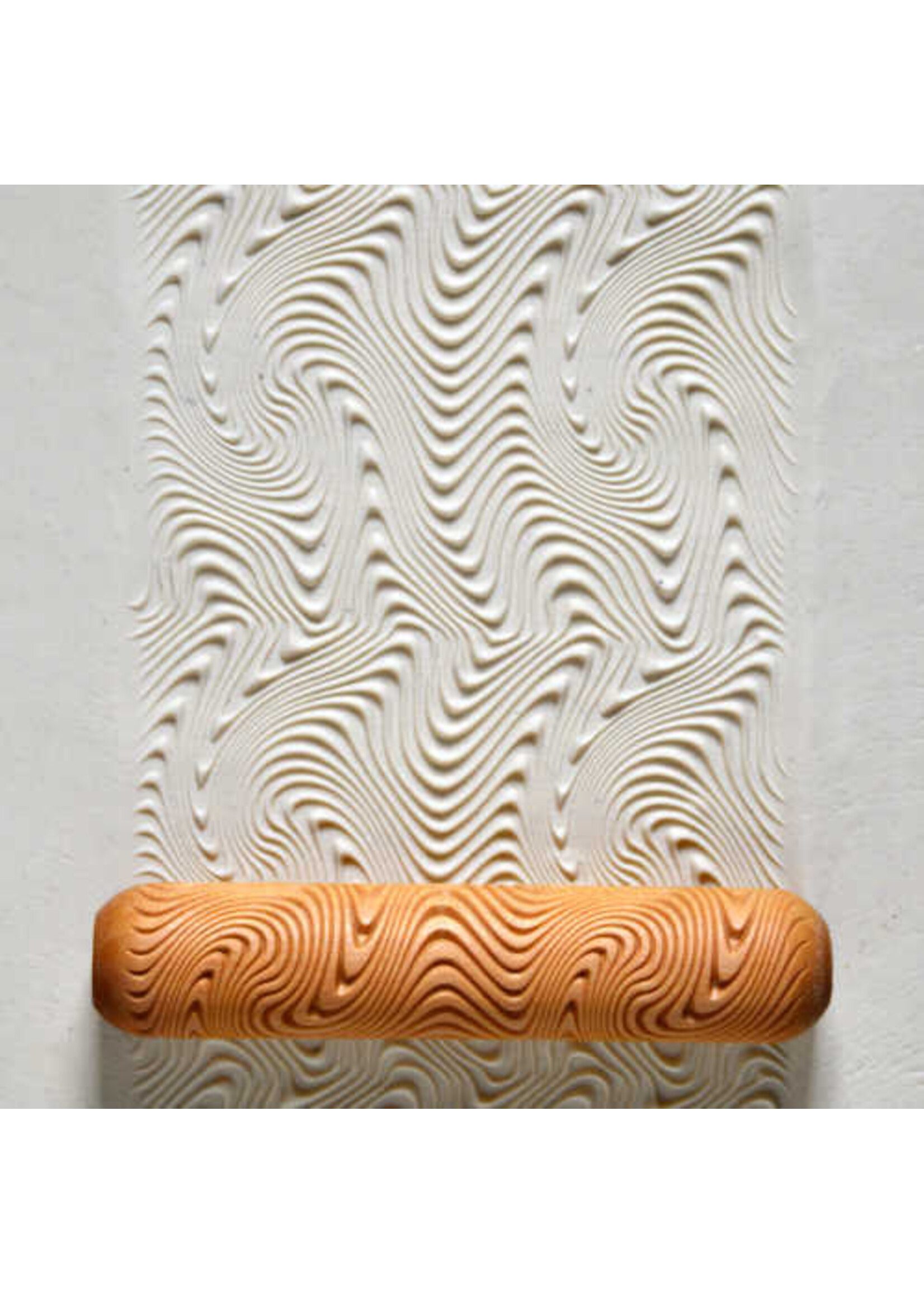 MKM Pottery Tools MKM Big Hand Roller – Psychedelic Wave BHR-079