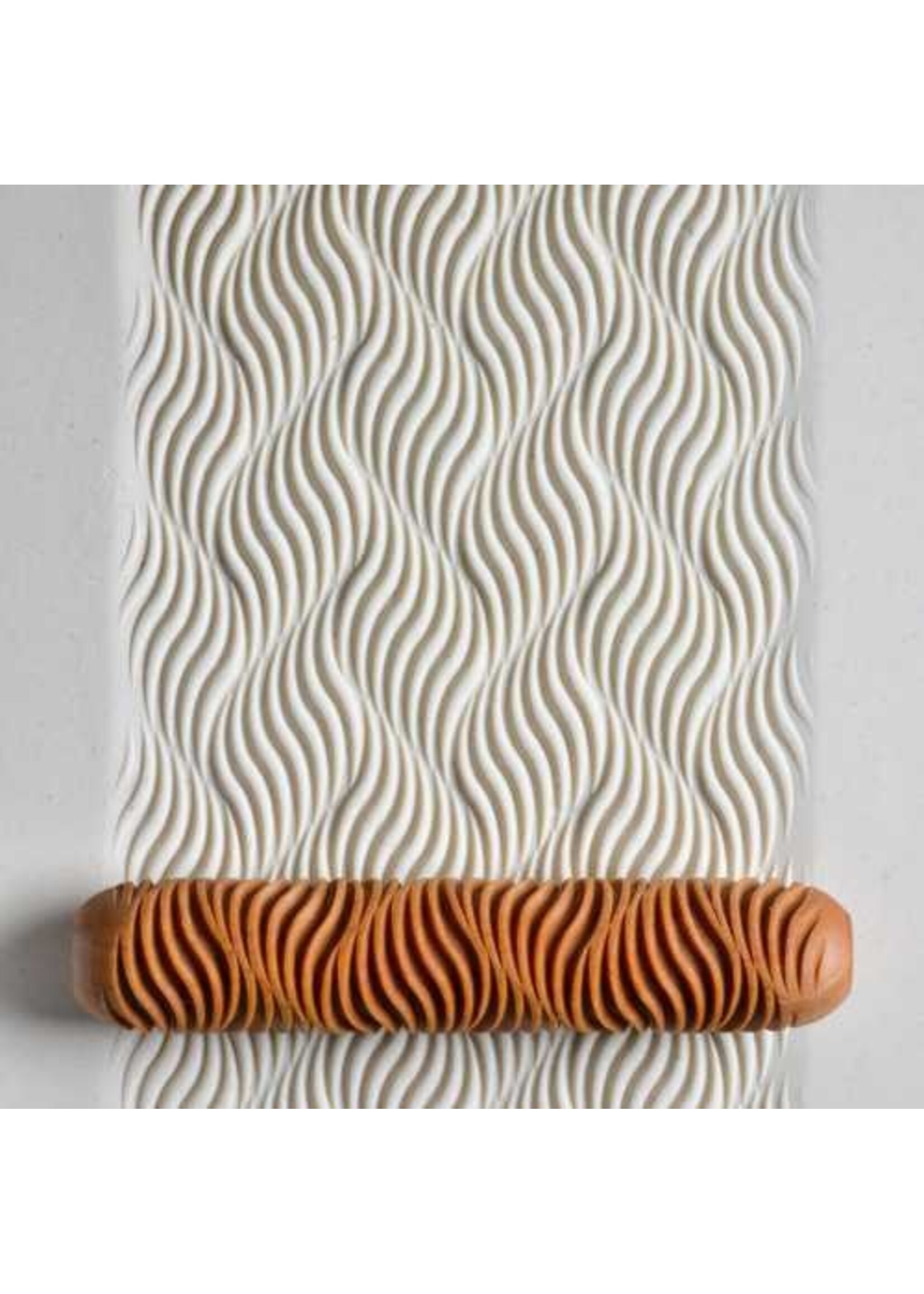 MKM Pottery Tools MKM Big Hand Roller – Wave Flow BHR-092